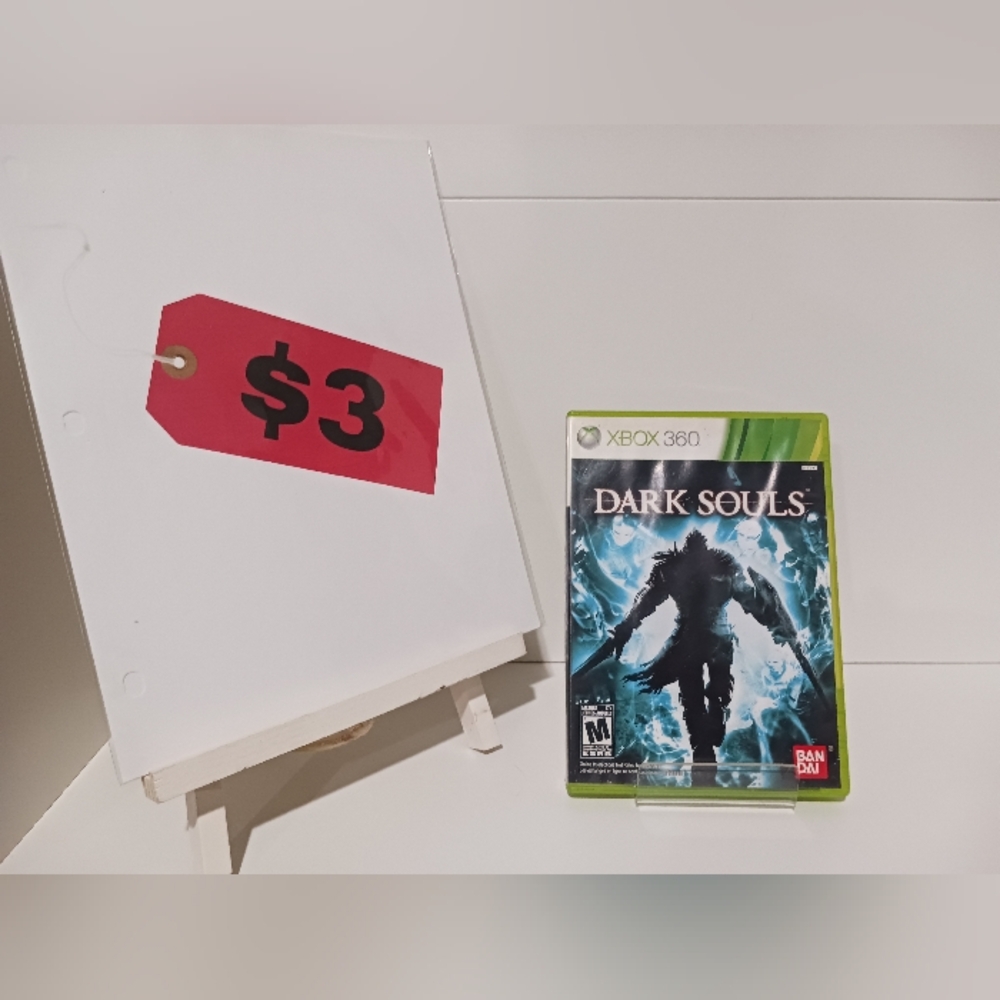 XBOX 360 Dark Souls Bandai Video Game Disc CIB